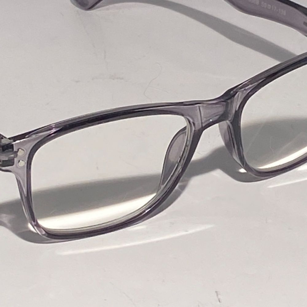 1445 Helen Reading Glasses 3.0 Readers Bluelight Filter Gray Frame NWT - Picture 6 of 9